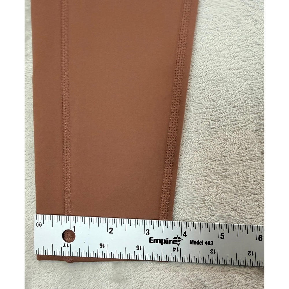 PrAna Women Heavana Pocket Leggings High Rise Rust Brown Small - Picture 8 of 9